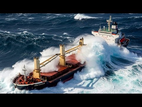 65 BIGGEST SHIPS vs MONSTER STORMS 🌊 | Real Sea Disasters | ALWAYS INTENSE – Caught on Camera!