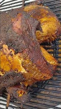 Smoked Spatchcock 24 lb. Thanksgiving Turkey 4 Hour cook time 165 degress November 27, 2025