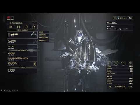 Warframe Basics With An Idiot: Modding Archwings