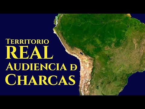 1 Extensión del territorio que comprendía la Real Audiencia de Charcas