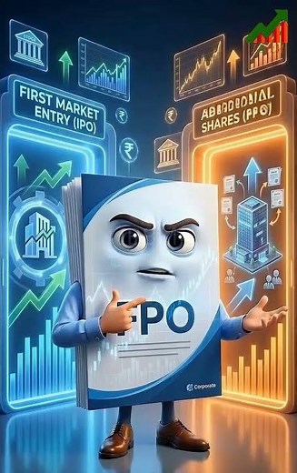 What is FPO? 📈 IPO vs FPO Explained Simply
