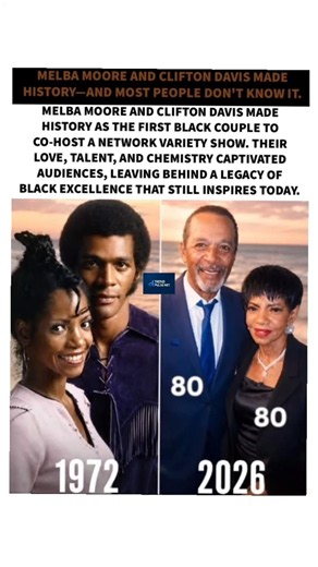 Melba Moore & Clifton Davis 🌟 Black TV History & Entertainment Legacy #fyp #ytshorts #fypage