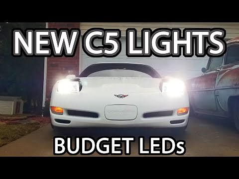 Replacing C5 Corvette Headlights with LED