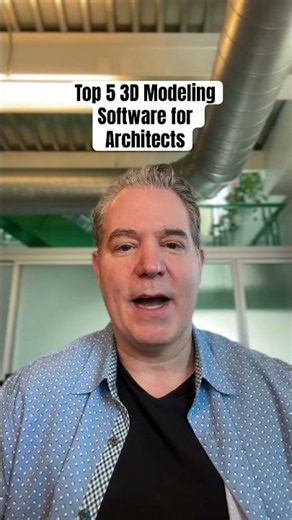 Top 5 3D Modeling Software For Architects