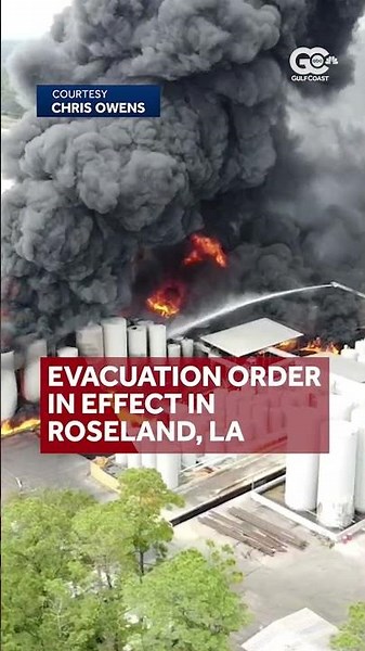 Explosion at Smitty's Supply plant in Roseland, Louisiana, forces evacuations