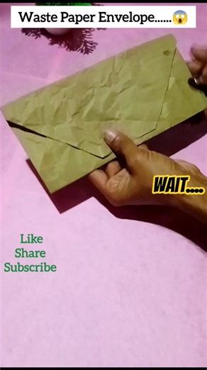 Envelope making | Envelope Diy| Small Gift Packaging | #youtubeshorts​ #diy​ #shortvideo​ #envelope​