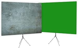 Webcam Backdrop Kit | Touch of Grunge, Green Screen