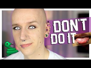 Snake Eye Piercings Are Dangerous | Piercing FAQ 23 | Roly