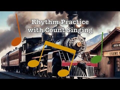 Rhythm Practice with Count Singing - Quarter Notes and Two Eighth Notes