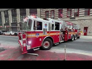 FDNY - Everybody Goes Engine 7+Tower Ladder 1+Battalion 1