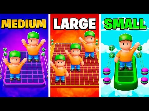 Stumble Guys, but Map Size is RANDOM!