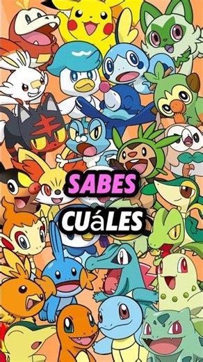 ¿SABES CUÁLES SON LOS STARTERS DE POKEMON LEYENDAS GALAR?