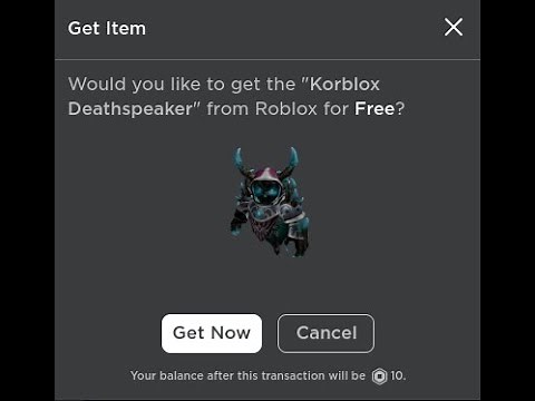How To Get Korblox For FREE!! (2022)