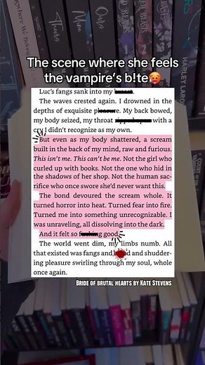 POV: The vampire bites you... | #booktok #vampireromance #whychoose #darkromance
