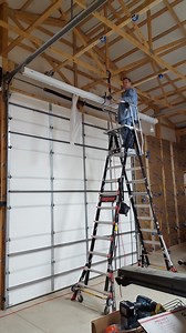 Favi 200" powered screen - $500 from sears - Hung...