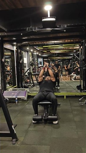 cable machine incline bench close grip press