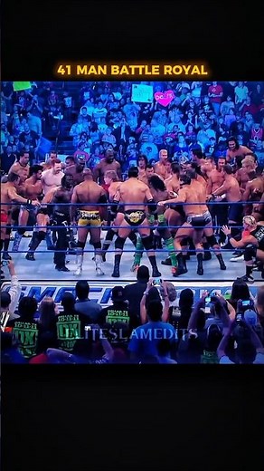 One by One… They Fell 💀 | 41-Man Battle Royal | SmackDown