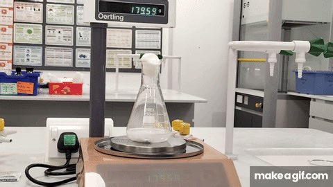 Rate of Reaction (Mass Loss) | Required GCSE Chemistry Practical on Make a GIF