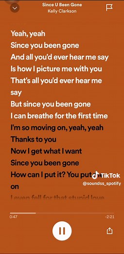 Kelly Clarkson - Since U Been Gone