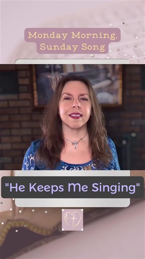 🎶 Monday Morning, Sunday Song 🎶 No matter what’s going on, Jesus keeps us singing. He is the source of our song ✝️🙌🏻 Today’s hymn: “He Keeps Me Singing