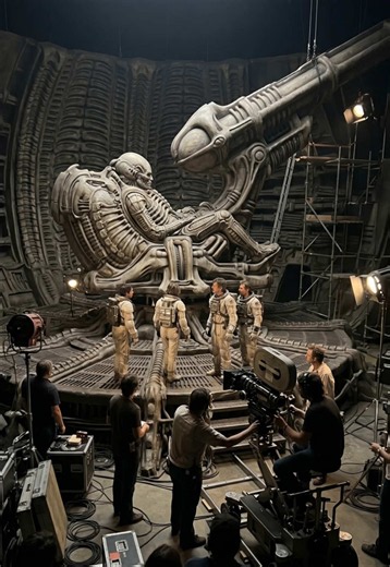 ‏How Alien Was Filmed 🎬 #behindthescene #movie #movies #alien