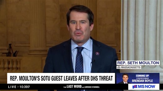 What America saw last night was not just "an immigrant," but a great American. A patriot. A reminder of what courage looks like. | Seth Moulton