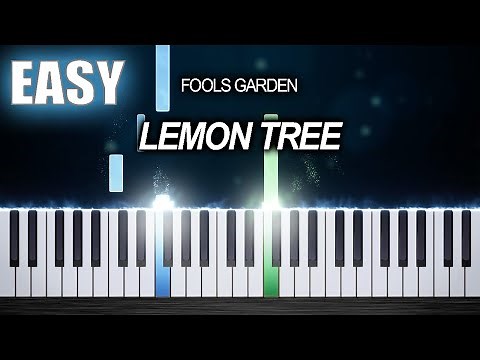 Fools Garden - Lemon Tree - EASY Piano Tutorial by PlutaX