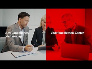 Vodafone Bestell-Center - UltraCard buchen oder kündigen | #businesshilfe