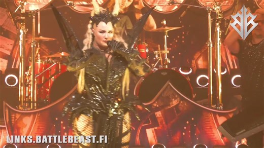 Sweden - we’re back! 🇸🇪 Live stream from sold-out Huskvarna tonight at 21.00 CET https://battlebeast.fi/tour | Battle Beast