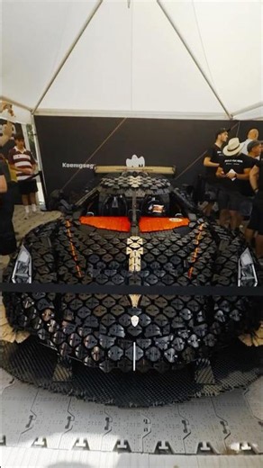 😱 The FASTEST EVER LEGO Car at the #FOS 😎 #LEGOTechnic #Koenigsegg