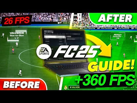BEST LAPTOP SETTINGS FOR EA FC 25 (Low End Laptops & PC's)