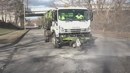 Potholes emerging across Northeast Ohio: How crews are fixing them