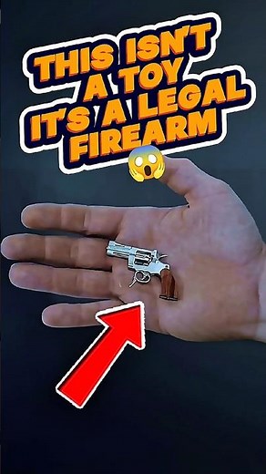 The Smallest Gun in the World... and It Actually Works?! 😳 | Swiss Mini Gun 🔫 #youtubeshorts