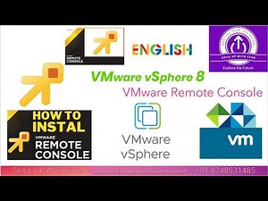 VMware REMOTE CONSOLE VMRC in ENGLISH