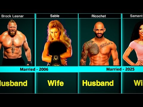 WWE Couples Who Married In Real Life