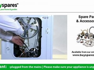 How to change the belt on a washing machine