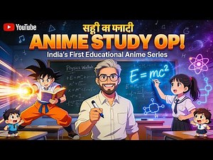 India’s First Educational Anime Series | Anime Study OP! | like Naruto DragonBall DemonSlayer
