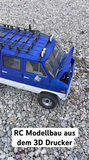 RC model building using a 3D printer