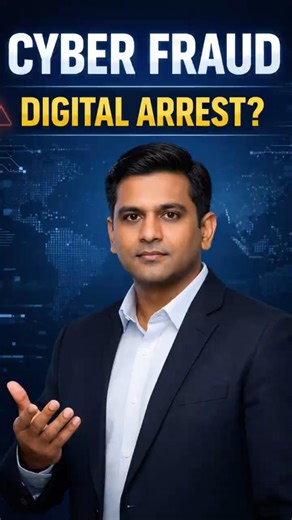 “Digital arrest" ke naam par logon ko dara kar paisa maangna ek cyber fraud pattern hai #digitalscam