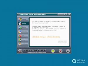 Let's have a look at DirectX Happy Uninstall