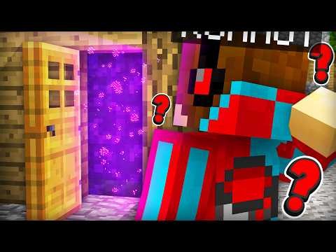 WHERE DOES THIS PORTAL IN MY HOUSE LEAD IN MINECRAFT | Compot Minecraft