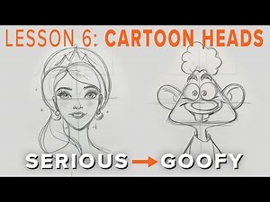 Learn to Draw Anatomy - Cartoon Heads