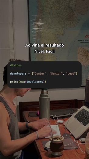 ¿Qué resultado da este código? | Python challenge