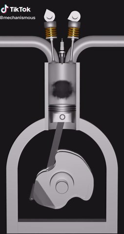 Torque engine mechanism #engine #mechanism #torque #3danimation
