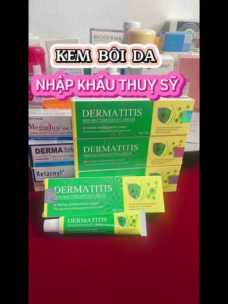 Kem bôi da Dermatitis nhập khẩu Thuỵ Sỹ #kemboidalieu #dermatitis