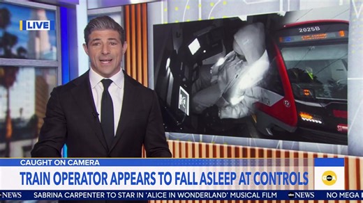 A San Francisco train operator allegedly fell asleep at the controls of a packed commuter train traveling 50 mph. Matt Gutman reports. | Good Morning America