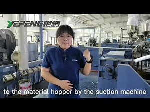 what is the working process of single beam spunbond nonwoven fabric machine,live demo.