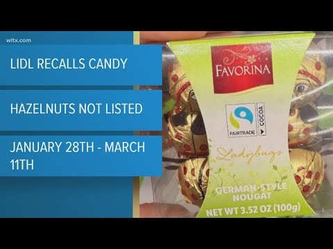 LIDL recalling chocolate ladybug candy