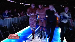 EXCLUSIVE: Follow Zack Ryder through the backstage area after he suffers a knee injury during the WWE SmackDown Live Battle Royal. | WWE SmackDown
