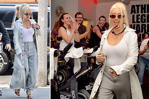 Christina Aguilera shows incredible weight loss as she surprises SoulCycle class